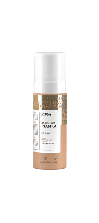 Mousse corporelle bronzante hydratante naturelle au parfum de noix de coco et de mangue So!Flow - 1