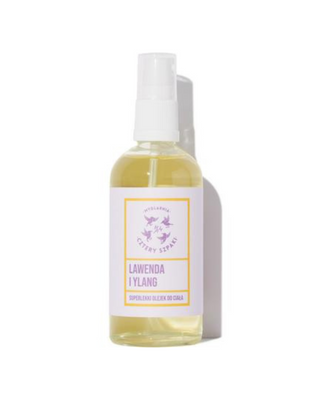 Huile relaxante super légère à la lavande et à l'ylang Mydlarnia Cztery Szpaki - 1