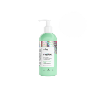 Après-shampooing lissant pour les cheveux après un lissage à la kératine so!flow - 1