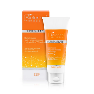 Masque éclaircissant et nourrissant à la vitamine C stable Supremelab Energy Boost Bielenda - 1
