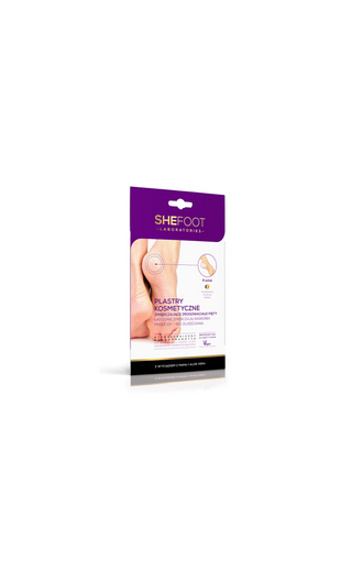 Patchs cosmétiques pour talons calleux à l'extrait naturel de papaye SheFoot - 1