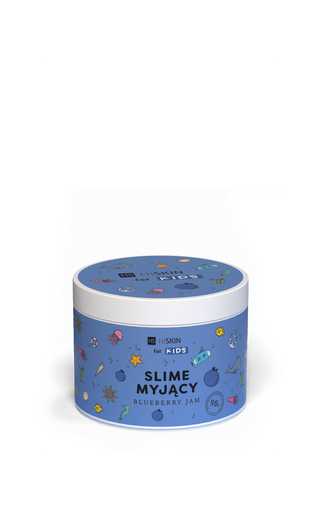 Slime bleu pour le bain des enfants Blueberry Jam HiSkin for Kids - 1