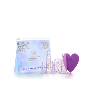 Ventouses en silicone pour le massage du visage et du corps favorisant l’élimination des toxines Crystallove - 1
