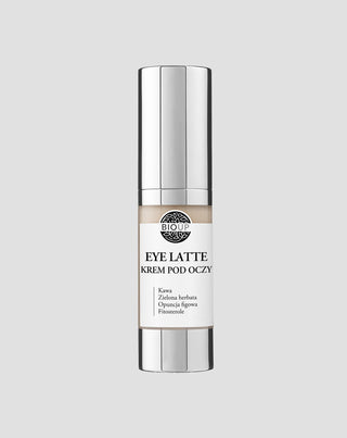 Crème veloutée pour les yeux à la caféine et aux cellules souches Eye Latte BIOUP - 1