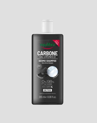Shampooing nettoyant au charbon actif et à l'aloe vera Equilibra - 1