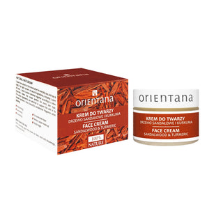 Crème pour le visage au bois de santal et au curcuma d'Orientana - 2