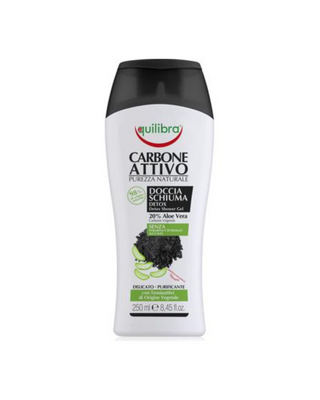 Gel douche purifiant au charbon actif Equilibra - 1
