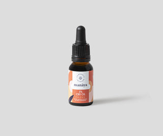 Huile CBD 5 % Focus Manaya pour améliorer la concentration