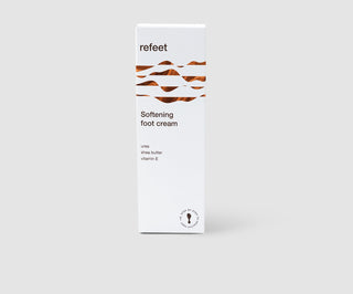Crème adoucissante pour les pieds à l&#39;urée et au beurre de karité Refeet