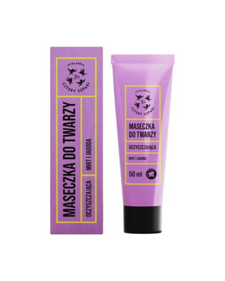 Masque purifiant Myrte et baies à l'argile blanche, Mydlarnia Cztery Szpaki - 1