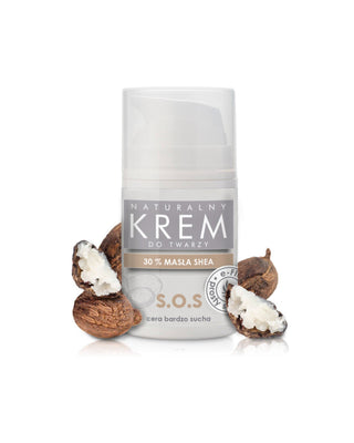 Crème visage au beurre de karité naturel pour peaux sèches et sensibles E-Fiore - 1