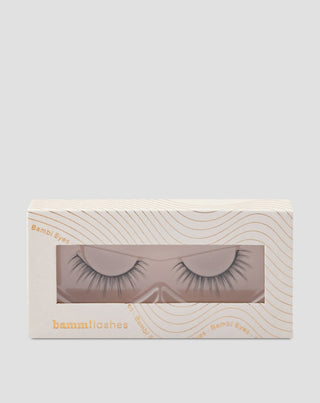 Faux cils en bande 2d à usage répété doux et légers Bambi Eyes Bamm!Lashes - 1