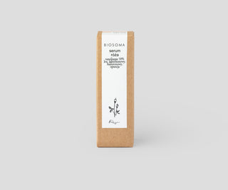 Sérum visage à la rose de Damas et à l’acide hyaluronique intensément hydratant Biosoma