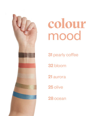 Ombre à paupières matte Colour mood dans une couleur chocolat noir 30 Cocoa Paese