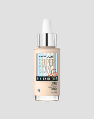 Fond de teint illuminateur longue durée à la vitamine C Super Stay Skin Tint 03 Maybelline - 1