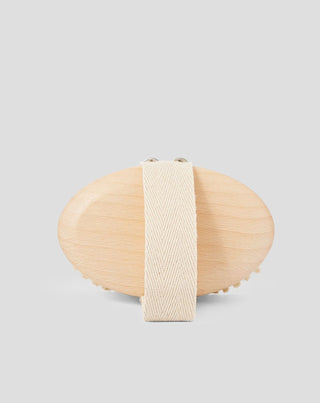 Brosse de massage à sec pour le corps en bois naturel et fibre d'agave n° 1 Hhuumm - 3