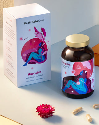 Supplément bien-être HappyMe Health Labs Care 120 gélules - 2