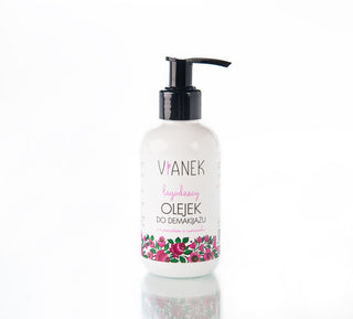Huile démaquillante apaisante pour les yeux, le visage et les lèvres au macérât de camomille Vianek - 1