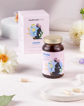 Supplément pour soutenir le développement normal de la grossesse LittleMe trimestre 1 Health Labs Care 60 gélules - 2