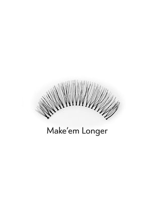 Faux cils 2D pour des applications multiples pour un effet naturel Make'em Longer Bamm!Lashes - 2