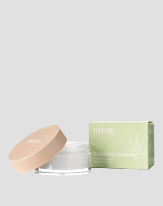 Poudre matifiante en vrac pour le visage, à base de bambou et aux propriétés antibactériennes Paese