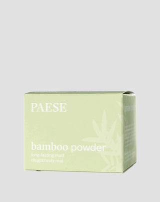 Poudre matifiante en vrac pour le visage, à base de bambou et aux propriétés antibactériennes Paese