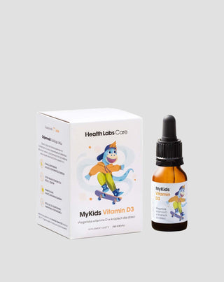 Gouttes de vitamine D véganes pour les enfants MyKids Vitamin D3 Health Labs Care - 1