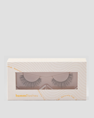 Faux cils en bande 2d à usage répété résistants à la déformation Naturally Fab Bamm!Lashes - 1