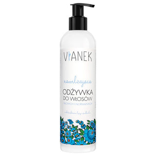 Après-shampooing hydratant pour cheveux secs et normaux à l’extrait de tilleul et de tussilage Vianek - 1
