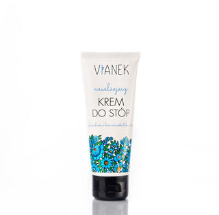 Crème hydratante pour les pieds au pissenlit pour peaux rugueuses et sèches Vianek - 1