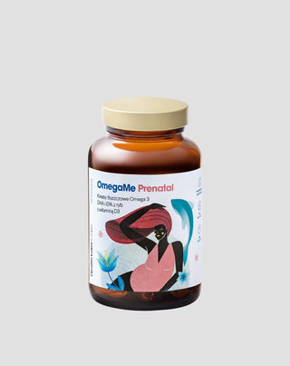 OmegaMe Prenatal Acides gras oméga 3 DHA et EPA de poisson à la vitamine D3 Health Labs Care 60 gélules - 1