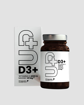 Supplément Up D3+ Vitamine D3 en combinaison avec du magnésium UP Health Pharma 60 gélules - 3