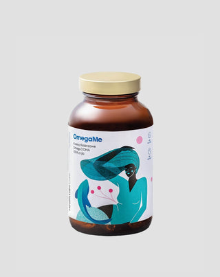 Supplément alimentaire à base d&#39;acides gras oméga 3 EPA et DHA de poisson OmegaMe Health Labs Care 60 gélules