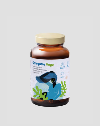Supplément alimentaire à base d'acides gras oméga OmegaMe Vege Health Labs Care 60 gélules - 1