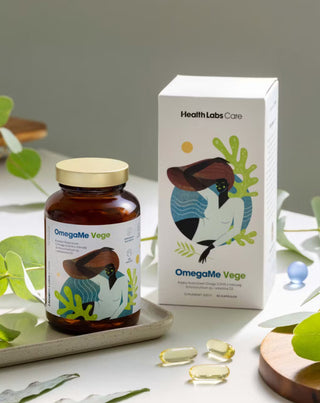 Supplément alimentaire à base d'acides gras oméga OmegaMe Vege Health Labs Care 60 gélules - 2