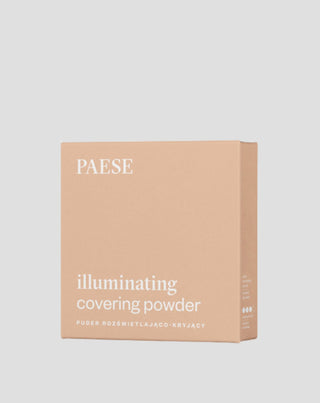 Poudre compacte illuminante et opaque pour le visage couleur 1C beige chaud Illuminating Paese - 3