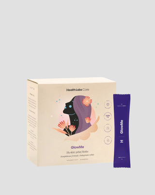 Supplément alimentaire pour améliorer l'état de la peau à base de collagène et de vitamines GlowMe Health Labs Care - 1