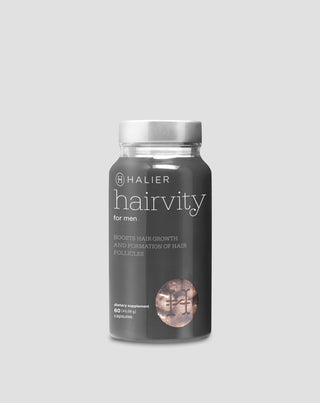 Hairvity Men Halier complément alimentaire anti-chute de cheveux pour hommes, 60 gélules - 1