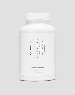Vitamines D3+K2 Nutridome, enrichies en inuline, soutien des os et de l’immunité - 180 gélules