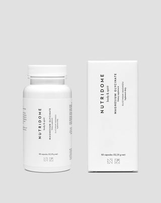 Glycinate de magnésium contre les crampes, la fatigue et le stress, doux pour l'estomac Nutridome - 2