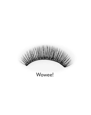 Faux cils en bande 2d à usage répété faciles à appliquer Wowee!  Bamm!Lashes - 2