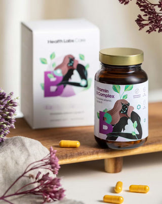 Complexe de vitamines B sans gluten ni lactose Complex Health Labs Care 60 gélules - 2