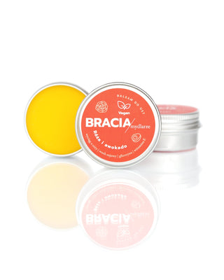 Baume à lèvres régénérant à la rose et à l'avocat avec vitamine E Bracia Mydlarze - 4