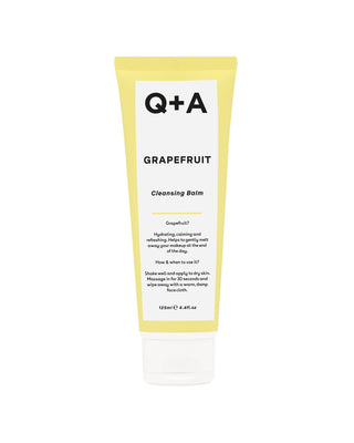 Baume hydratant et apaisant pour le visage au pamplemousse Grapefruit Cleansing Balm Q+A - 1