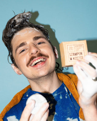 Barre de shampooing détoxifiant renforçant les follicules pileux Mydlarnia Cztery Szpaki - 2