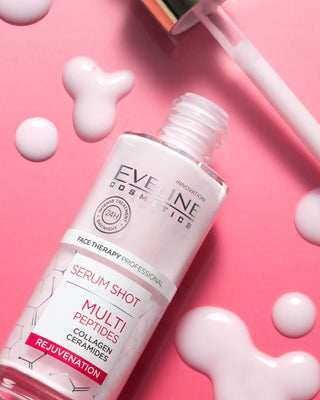 Traitement rajeunissant aux multipeptides pour les peaux matures Serum Shot Eveline Comstics - 2