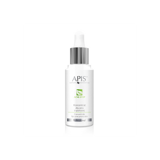 Concentré pour les peaux à tendance acnéique à l&#39;extrait de thé vert et aux algues Acne-Stop Apis