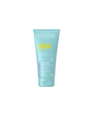 Gel nettoyant pour le visage, nettoyant en profondeur et débloquant les pores Perfect Skin Acne Eveline - 1