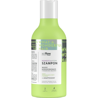 Shampooing humectant pour une faible porosité et manque de volume So!Flow - 1