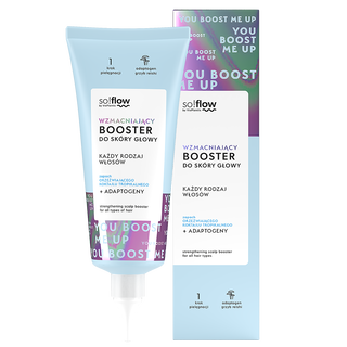Booster de cuir chevelu fortifiant au parfum d’un cocktail tropical rafraîchissant so!flow - 1